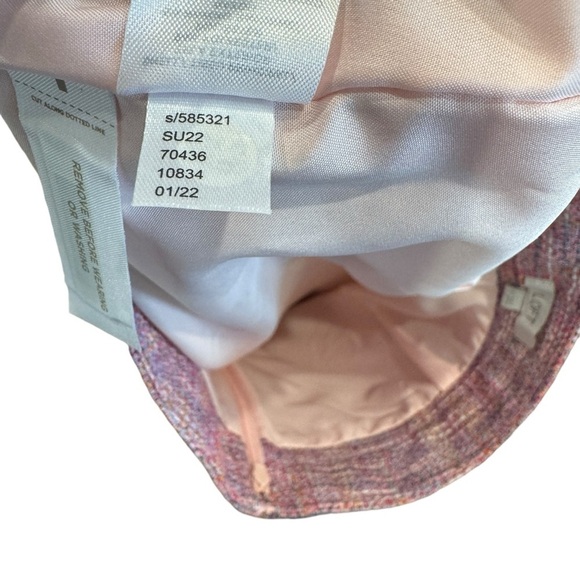 ANN TAYLOR LOFT‎ Women's Pink Petite Tweed Pocket Shift Skirt Size 8 - Picture 11 of 11